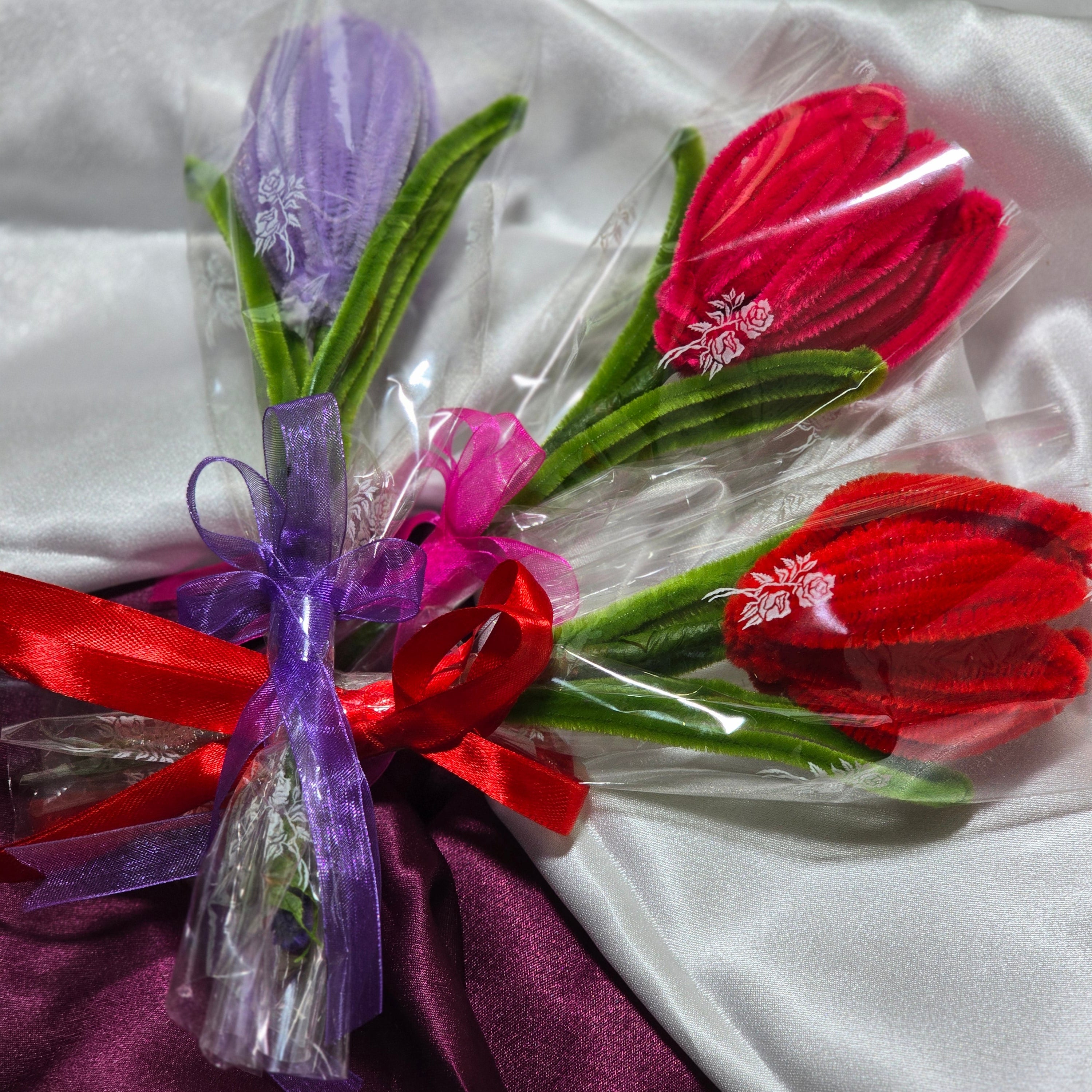 Pink Tulip Bouquets