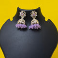 Lavender Bloom Jhumkas