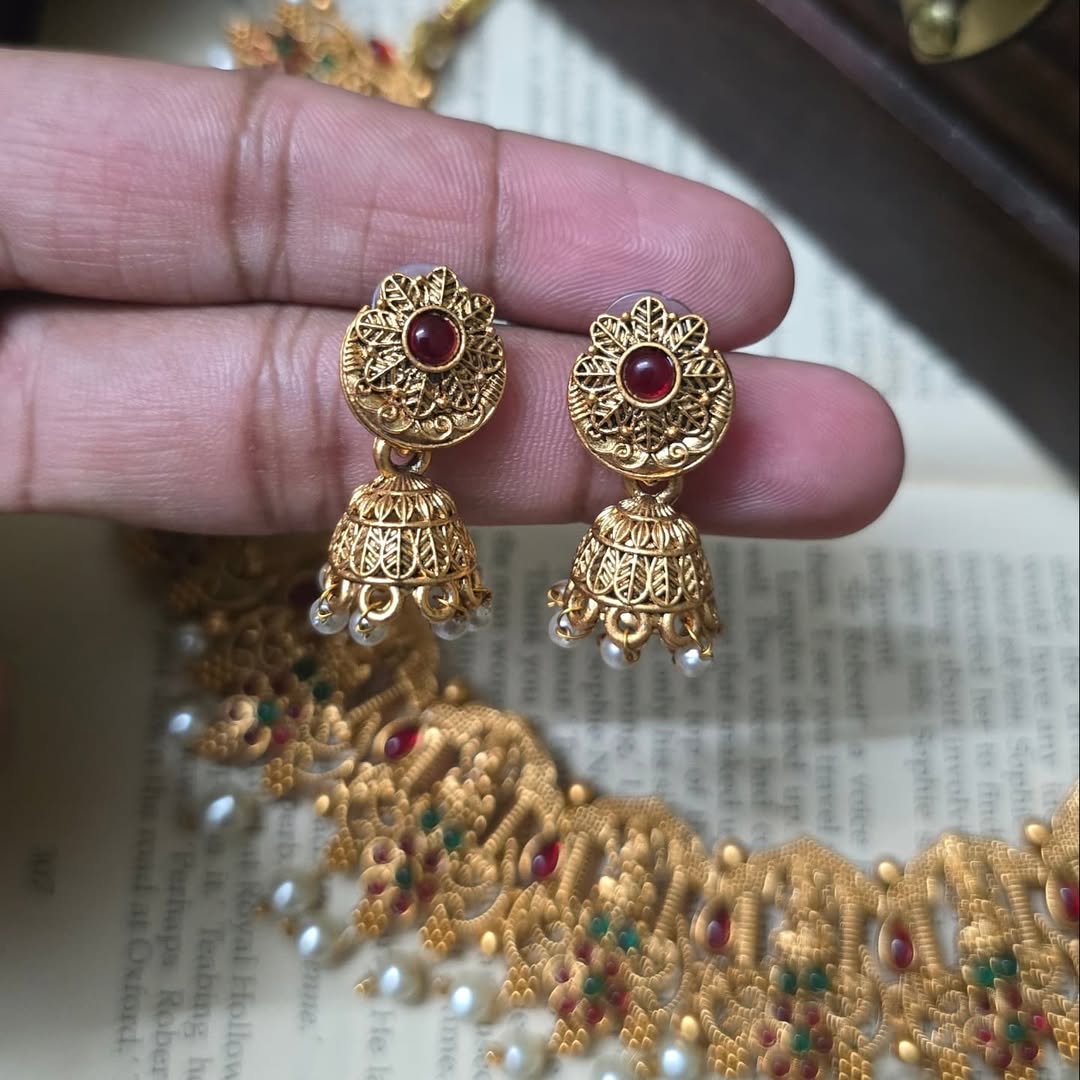 Traditional Lakshmi Necklace Set