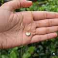 Dual Heart Pendant (White)
