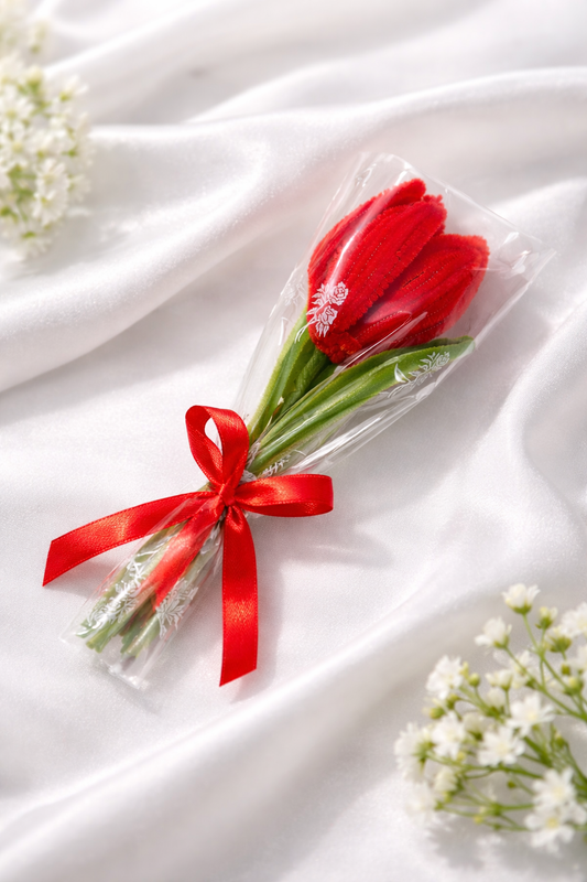 Red Tulip Bouquets